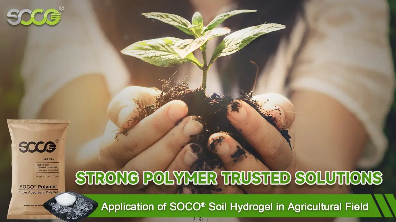 Agricultural Polymer Soco Water-Absorbing Polymer
